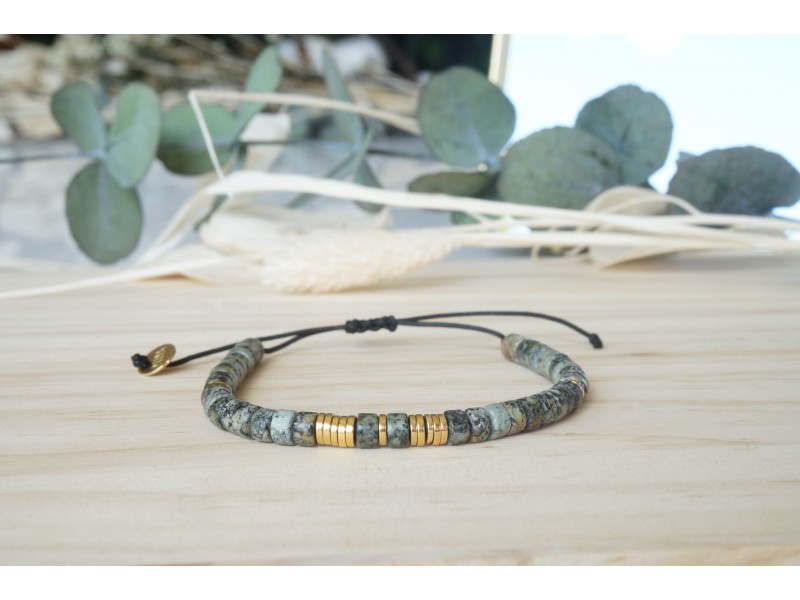 bracelet, pierres naturelles, turquoise africaine, vert foret, bijou femme, poignet, artisanat bracelet, pierres naturelles, turquoise africaine, vert foret, bijou femme, poignet, artisanat
