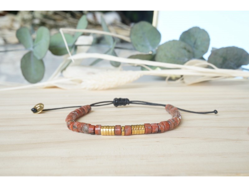 bijou femme, bracelet pierre naturelle, jaspe rouge d'afrique, hématite bijou femme, bracelet pierre naturelle, jaspe rouge d'afrique, hématite