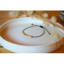 Bracelets hématite lot de 3 , noir