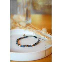 copy of Bracelet en hématite, Rose Poudré "Sororité"